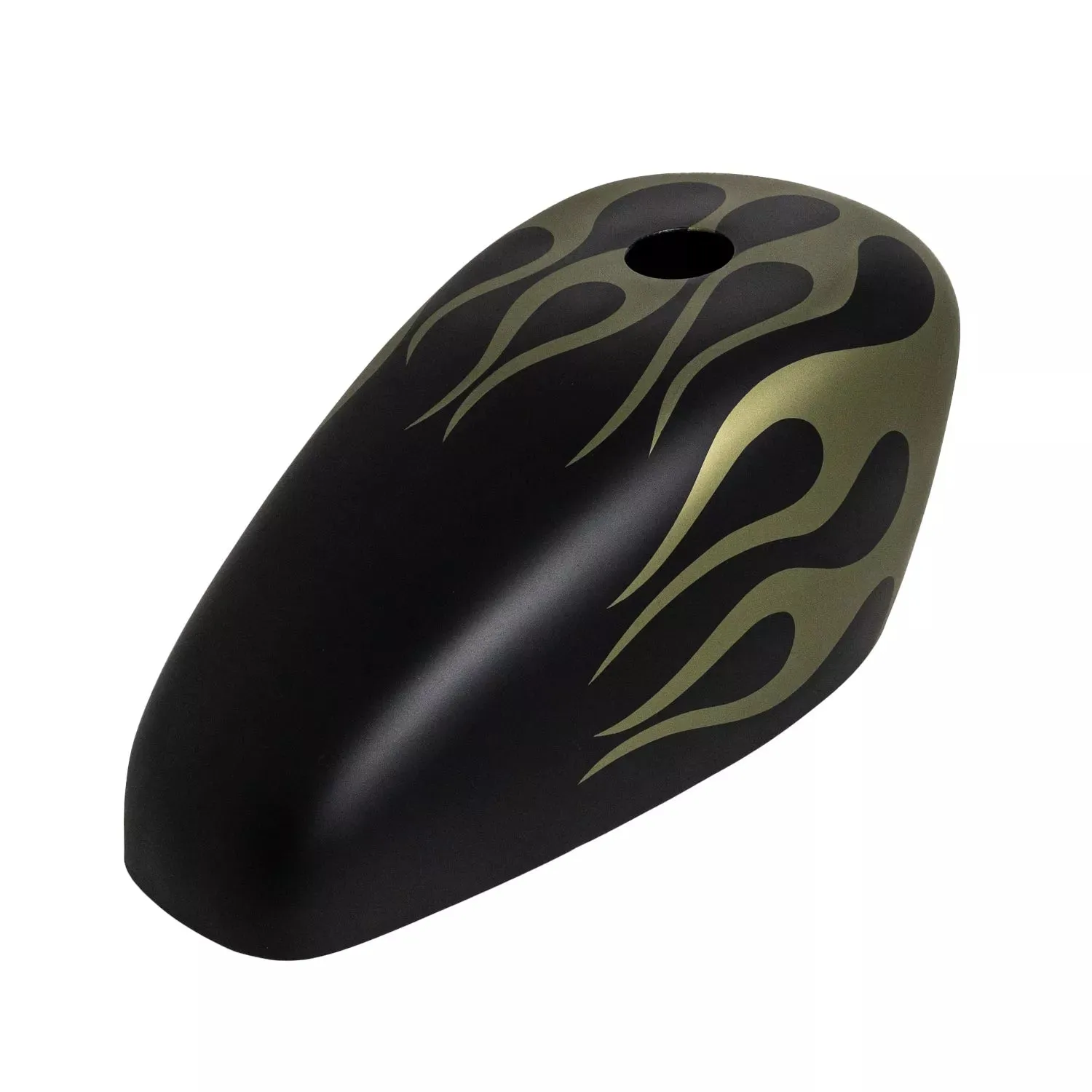 BLACK OLIVE GREEN FLAMES - FortyEight