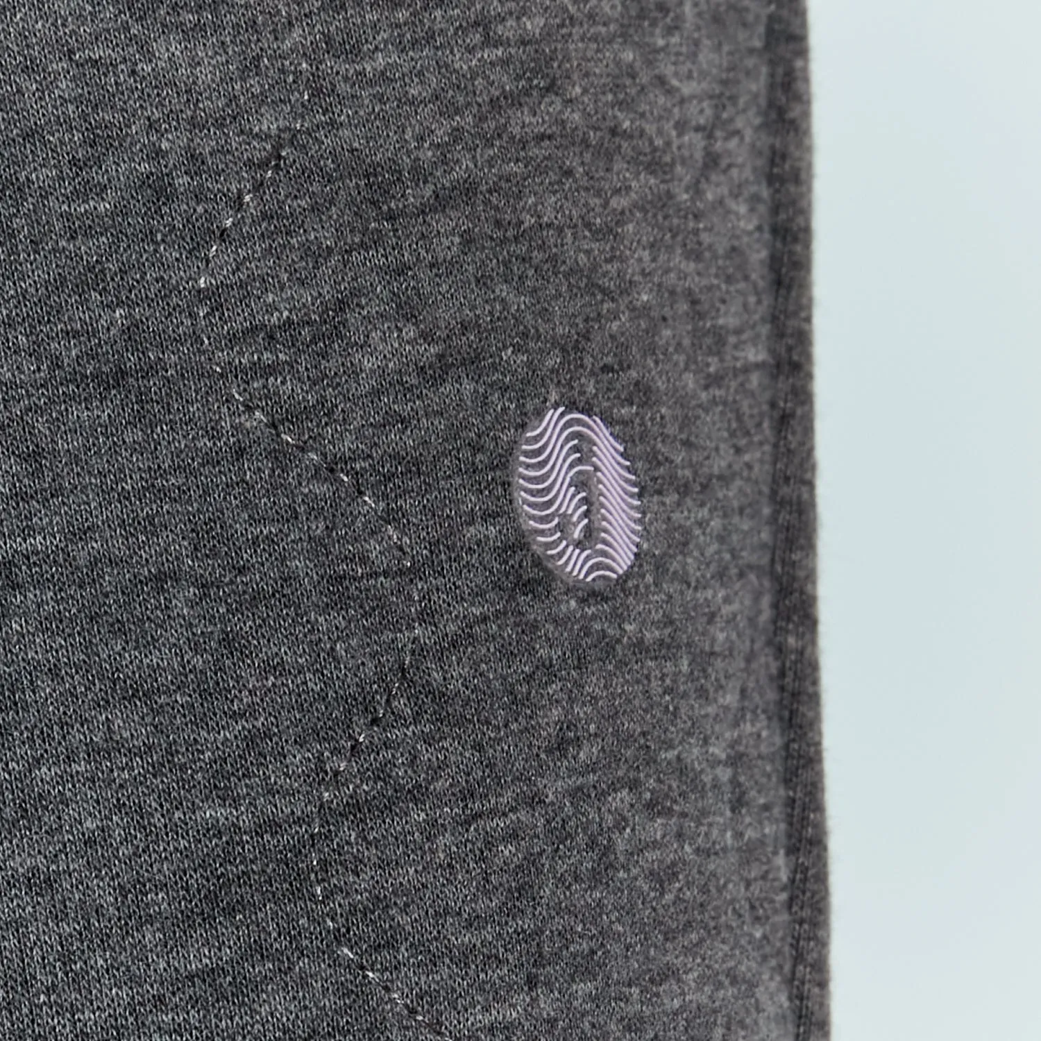 Charcoal Heather Chilluxe Quilted Pant