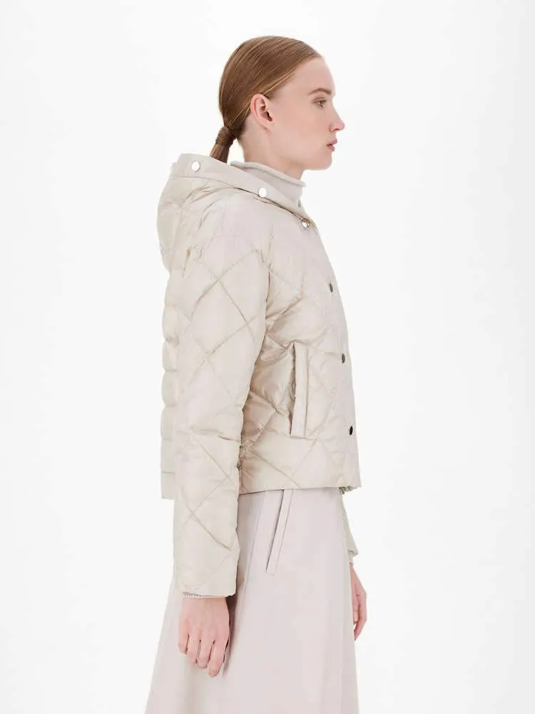 Cisoft Quilted Down Short Hooded