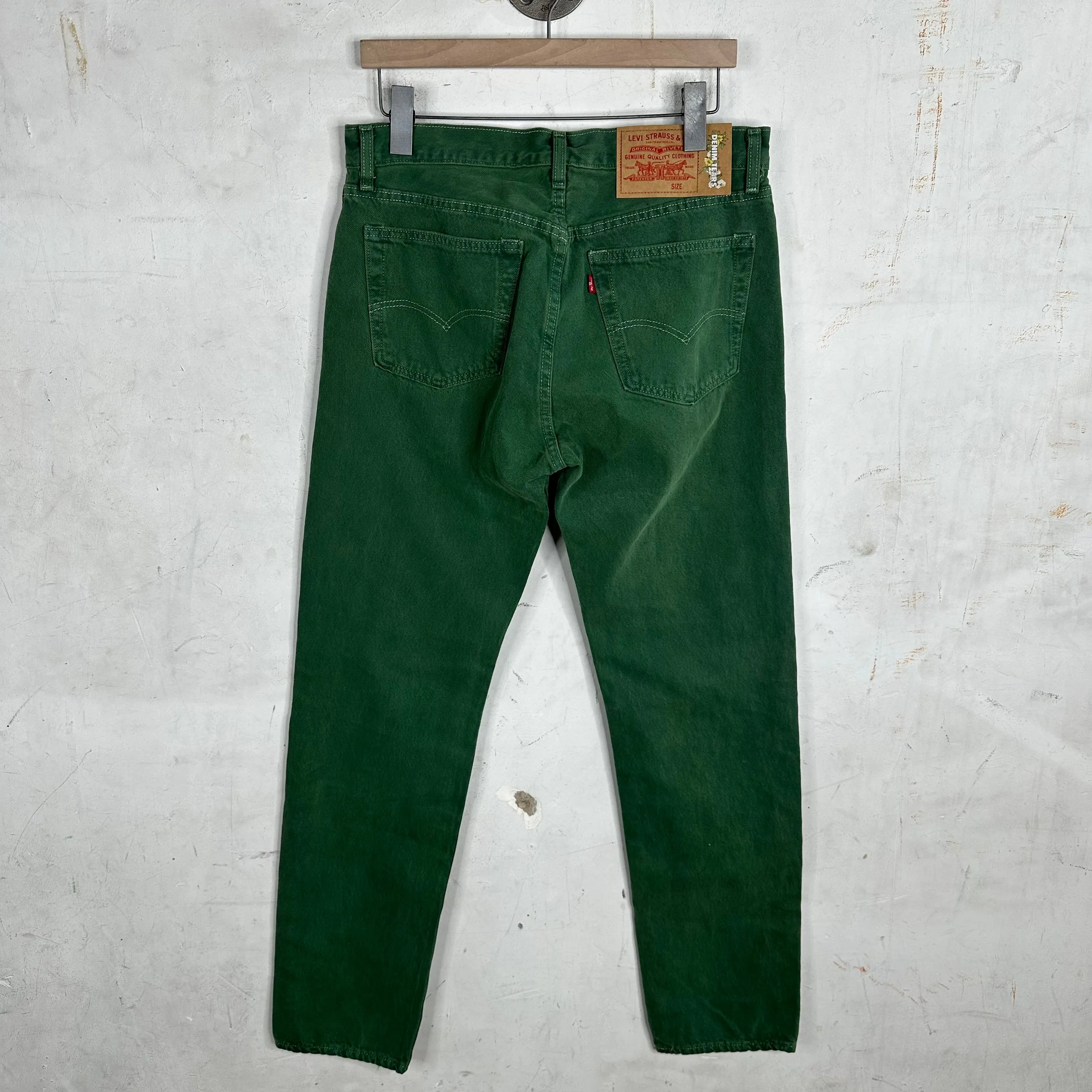 Denim Tears Green Dyed Levi’s