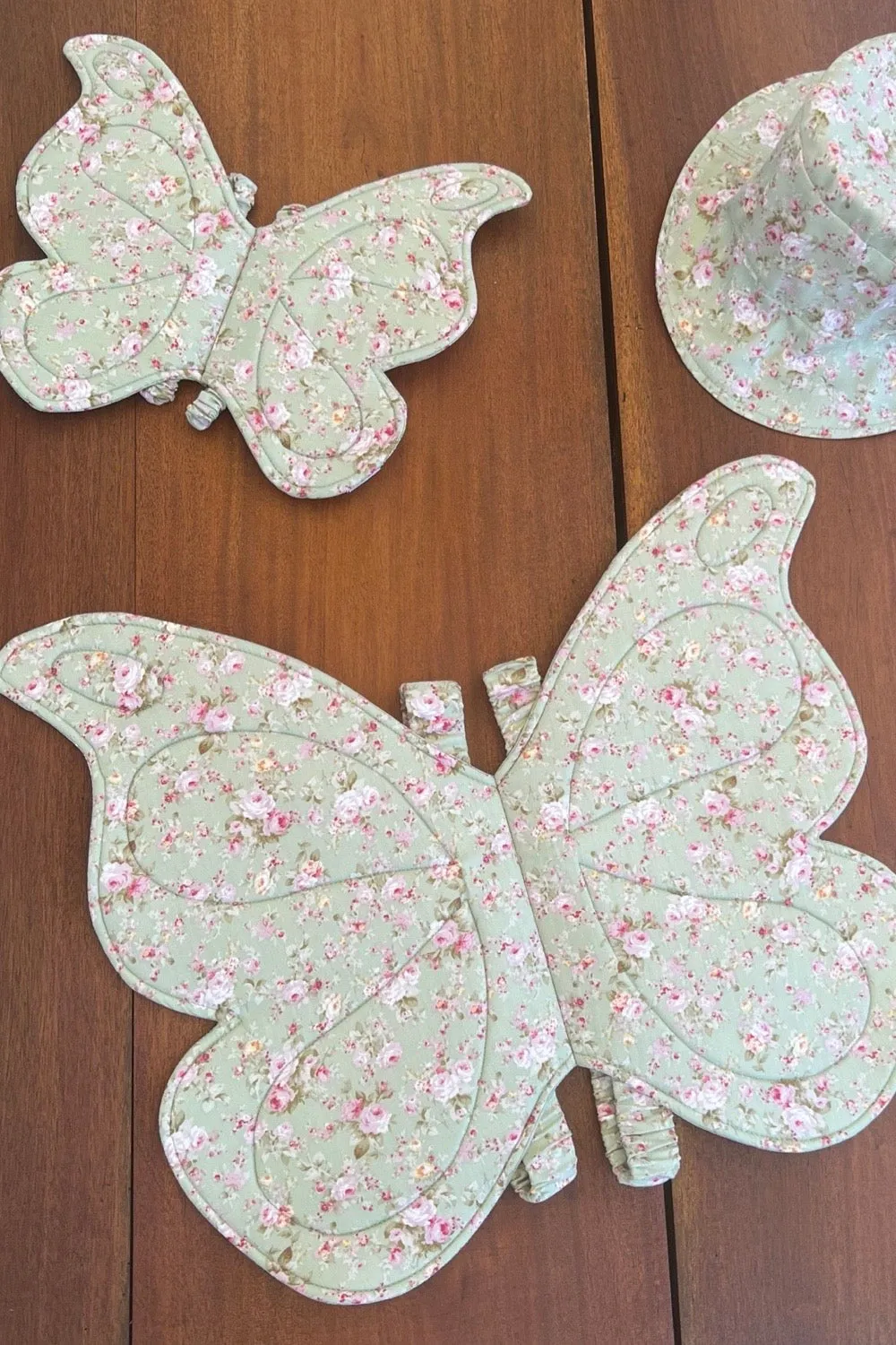 Dolly/ Newborn Fairy Wings - Bella in Mint