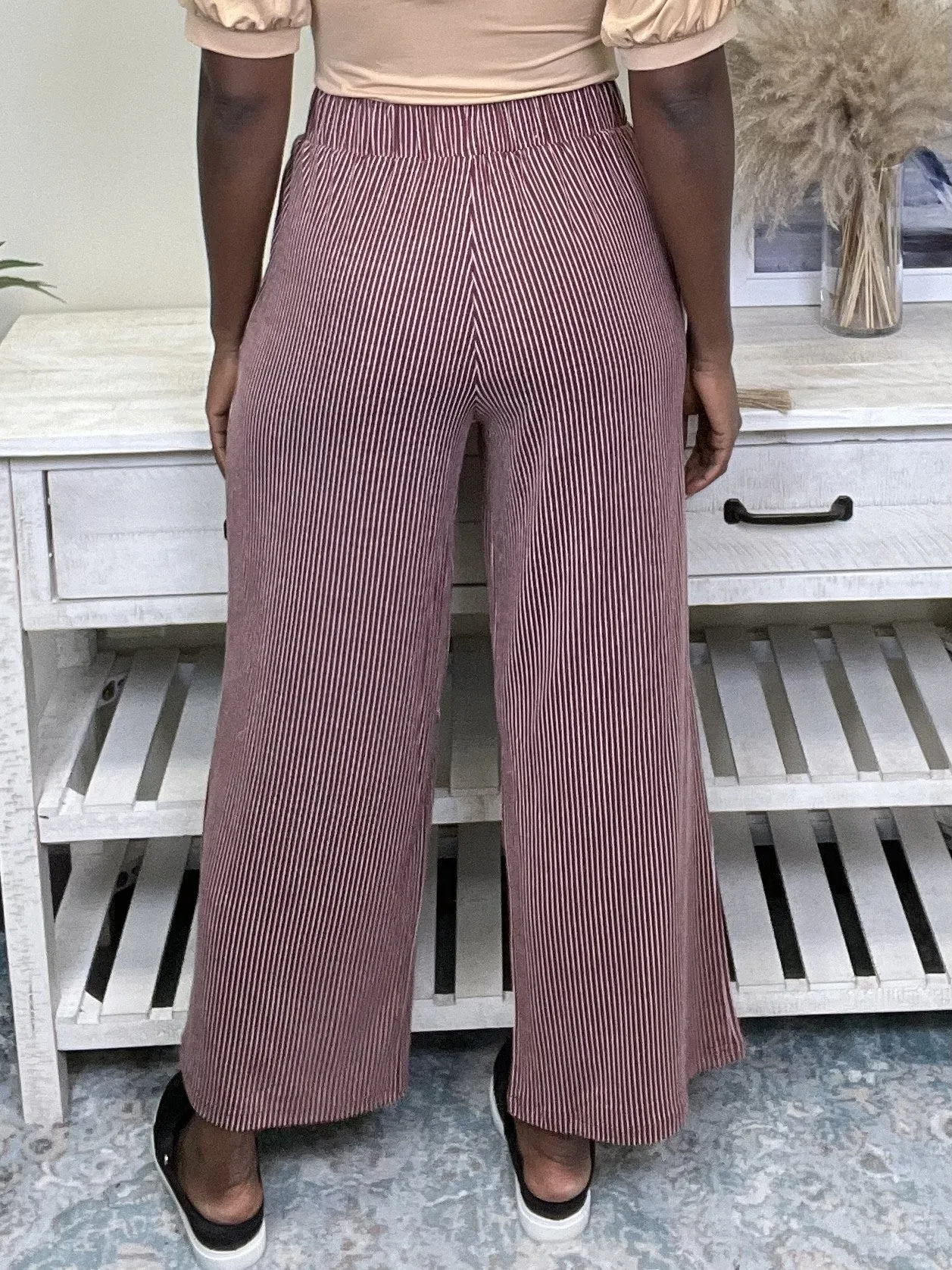 Give Me Space Wide Leg Pants * Final Sale*