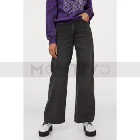 HM Wide Dusty High Waist Jeans