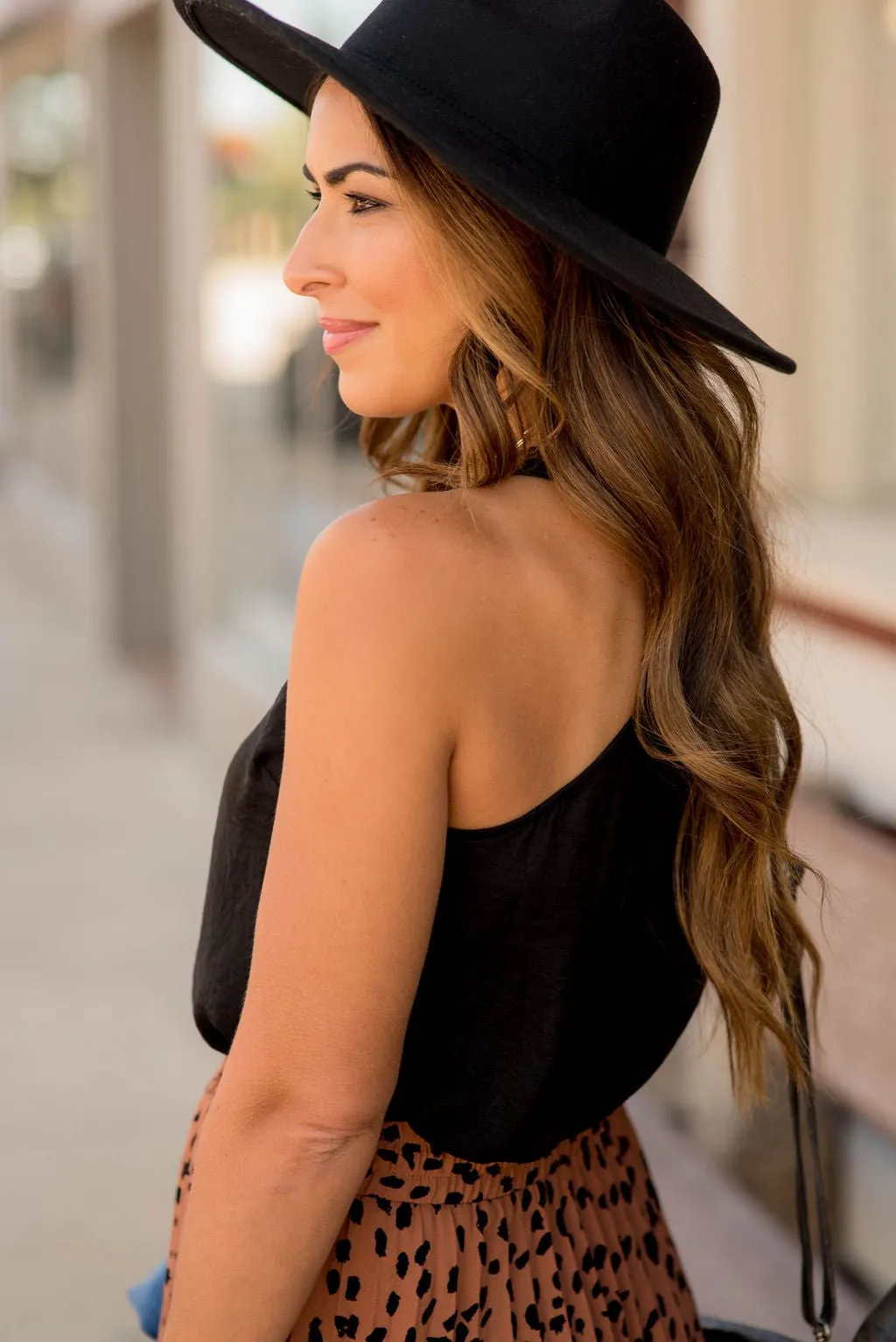 Lace Accent V Tank