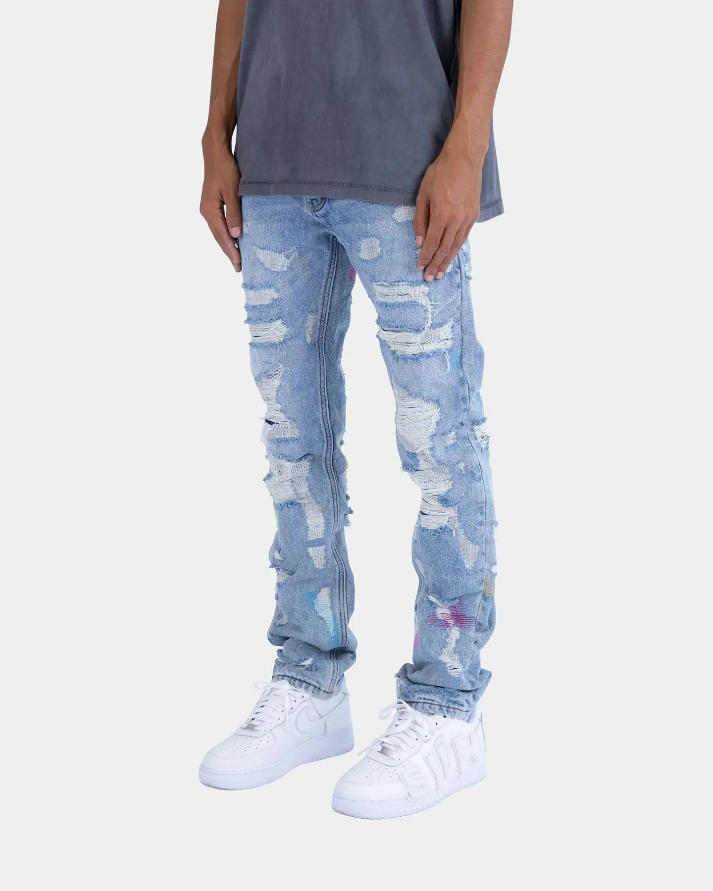 MNML D276 Denim Jeans Blue