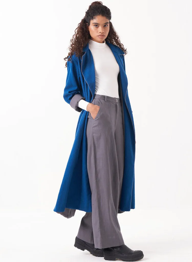 Notch Collar Jacket Set
