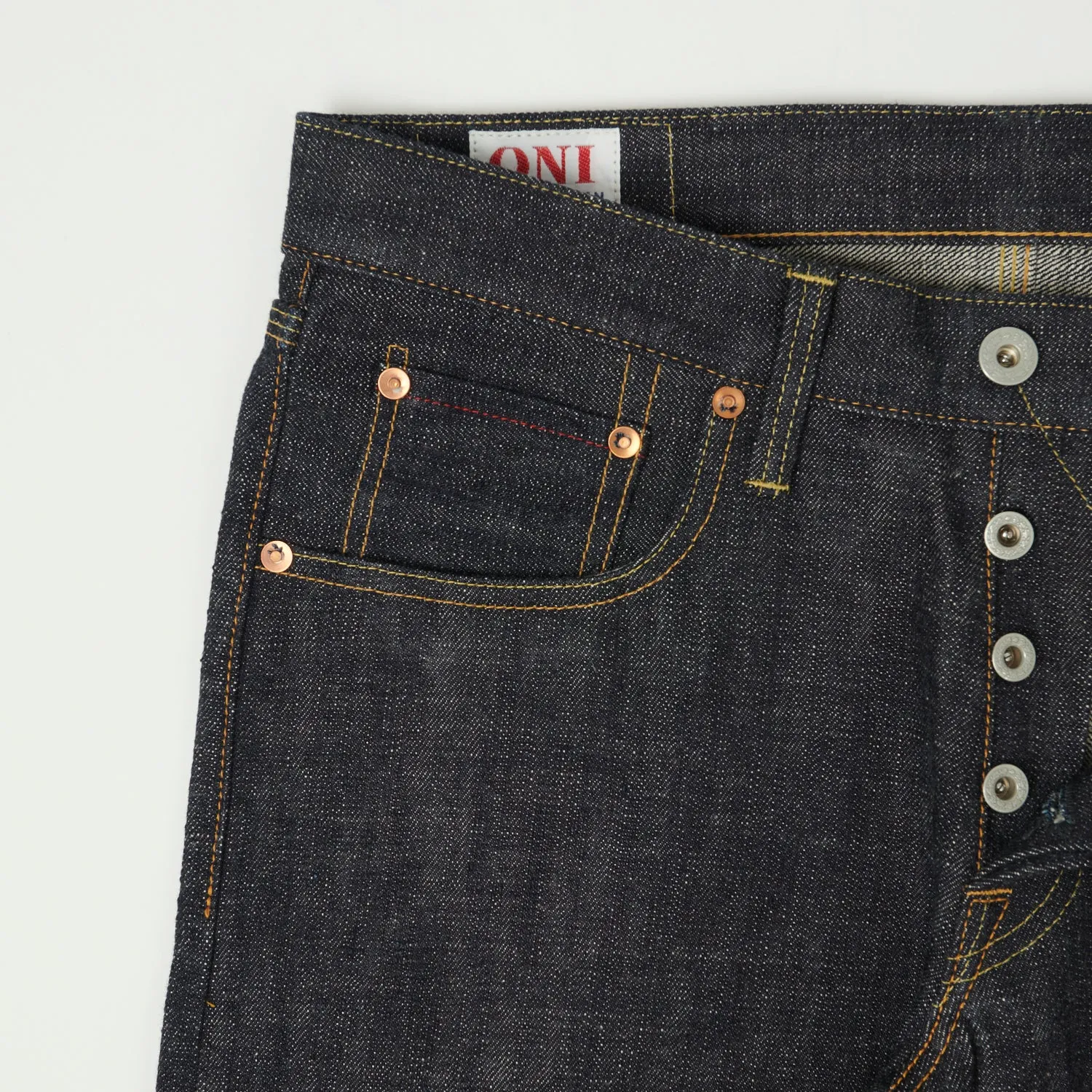 ONI 417 14oz Slim Straight Jean - Raw