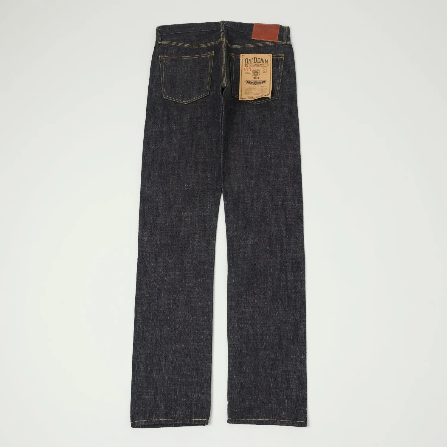 ONI 417 14oz Slim Straight Jean - Raw