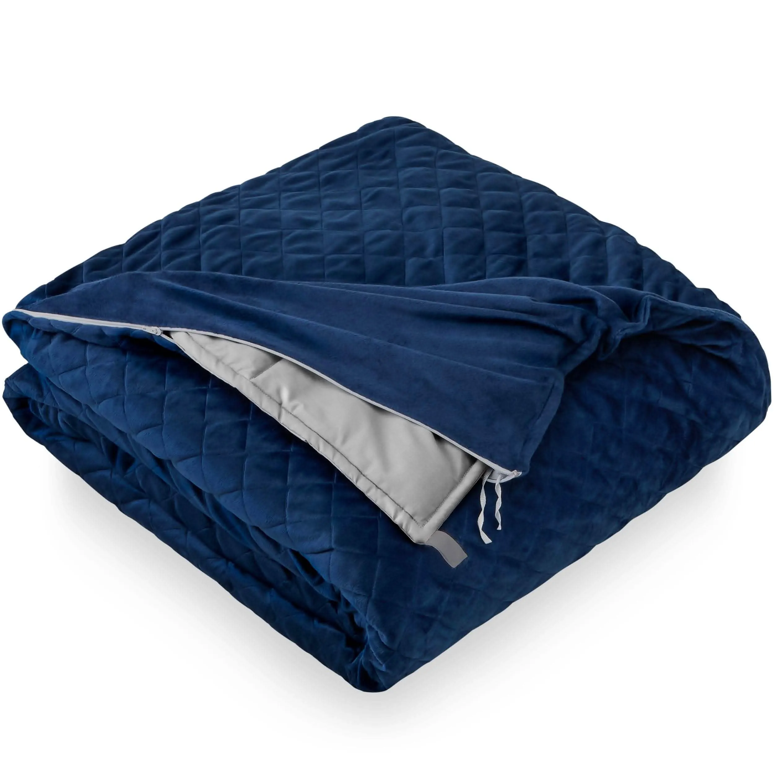 Quilted Minky Weighted Blanket Cover