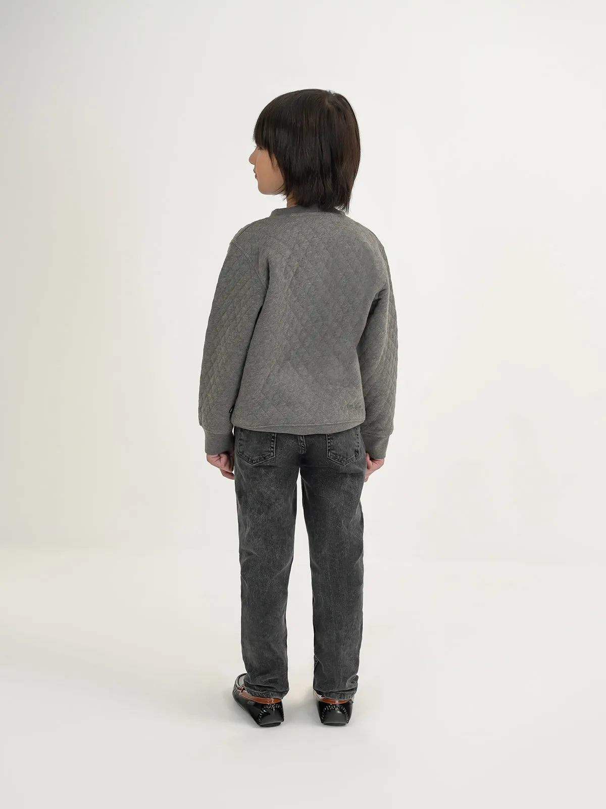 "THEMIS" Full Sleeves Fleece Sweatshirt