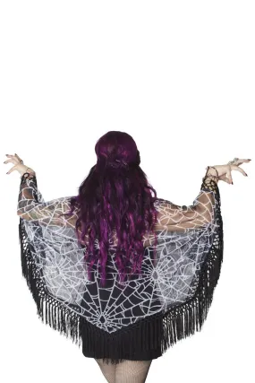 Spider Web Mesh Cape