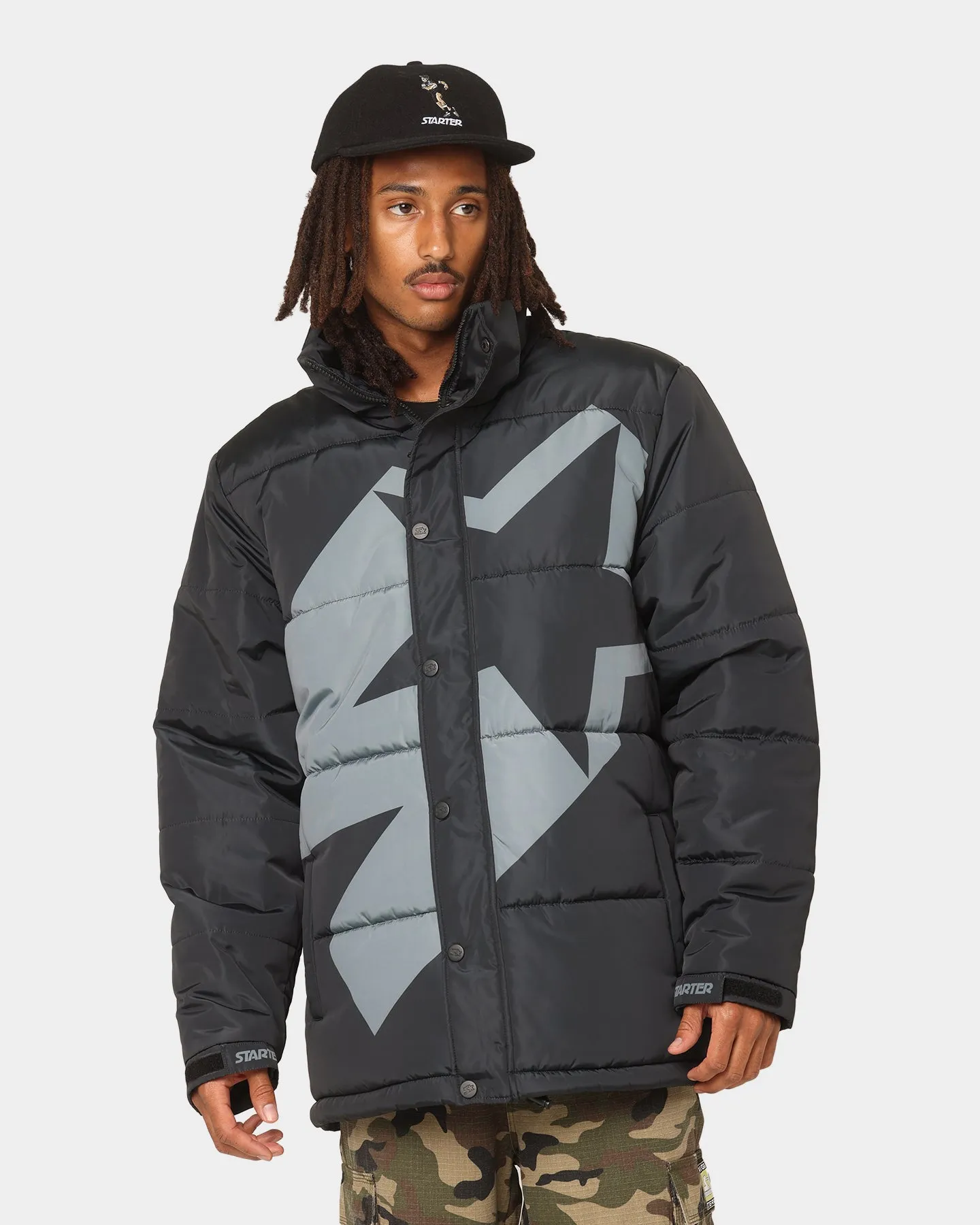 Starter Superstar Puffer Jacket Black/Black