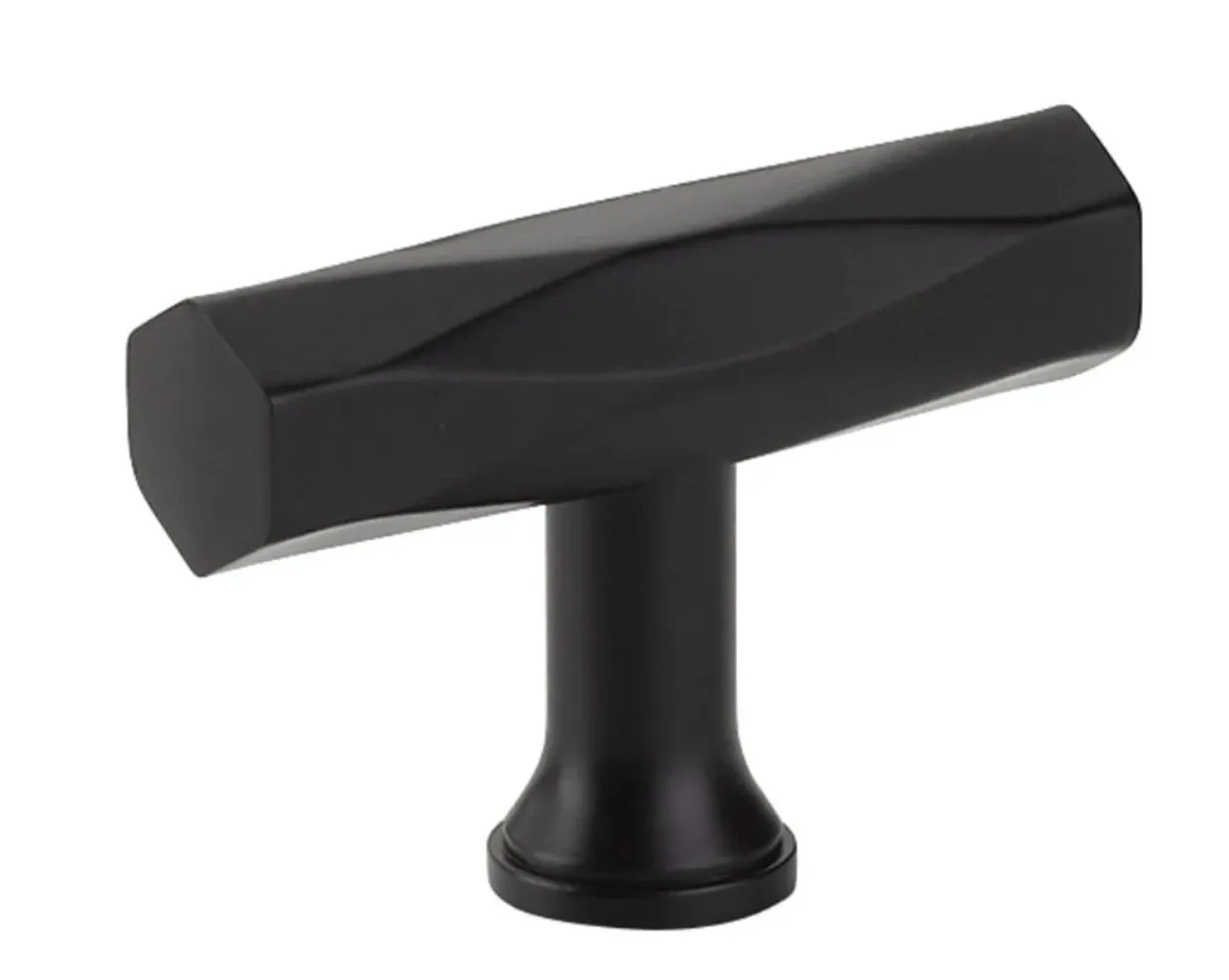 T-Bar "American Designer" Drawer Pulls in Matte Black